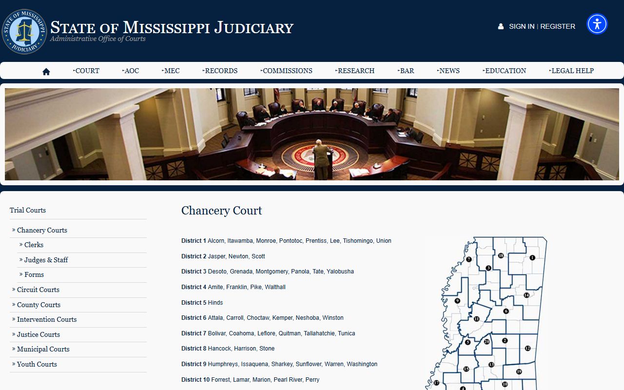 Jones County marriage and divorce records guidance with Mississippi Chancery Court information
